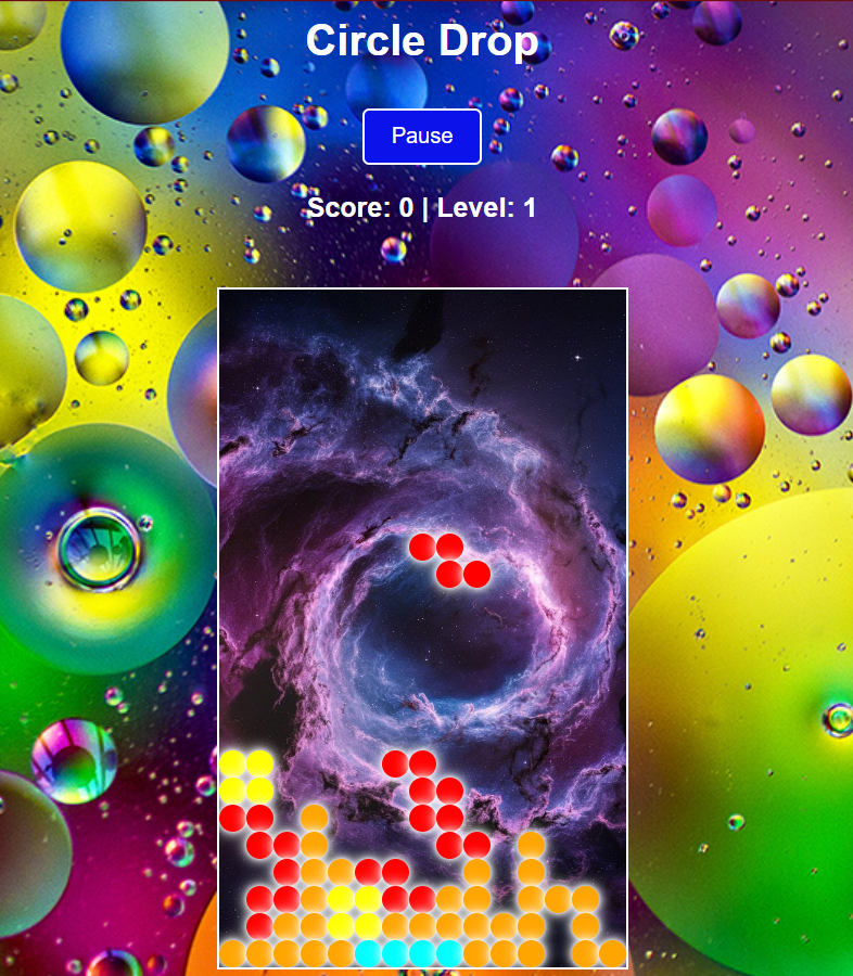 Circle Drop Game Preview